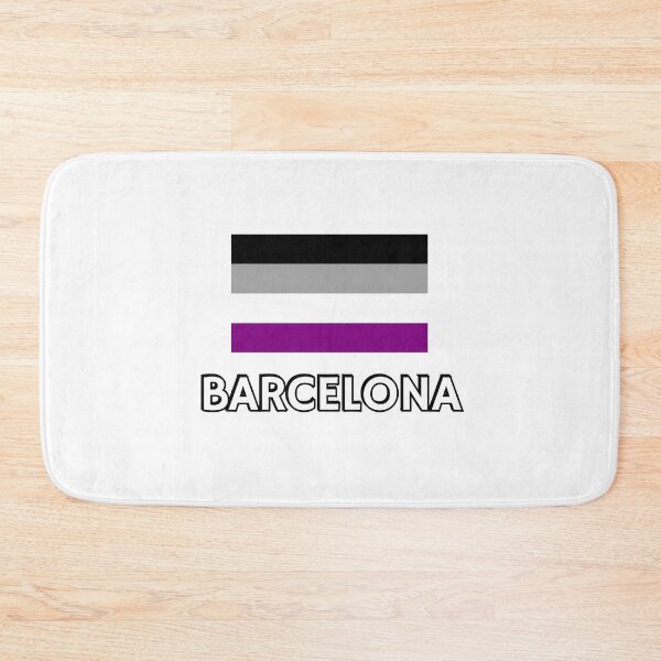 Item preview, Asexuality Pride Flag Barcelona designed and sold by Inspirationmotivation.