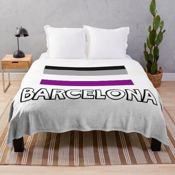 Item preview, Asexuality Pride Flag Barcelona designed and sold by Inspirationmotivation.