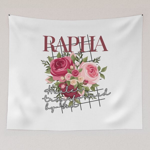 Item preview, RAPHA-Healer, Transformed by God. designed and sold by Virtuousvogue.