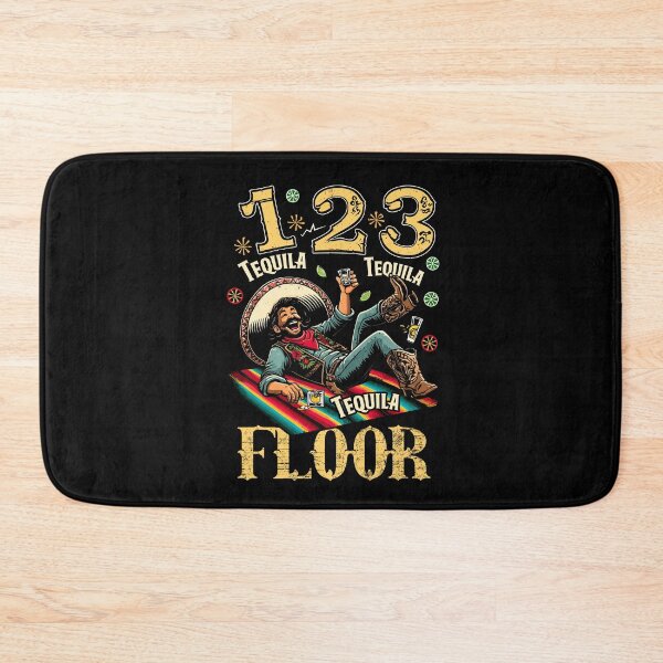 Item preview, 1 Tequila 2 Tequila 3 Tequila Floor Mexican Party Drinking designed and sold by Dressed For  Duty.