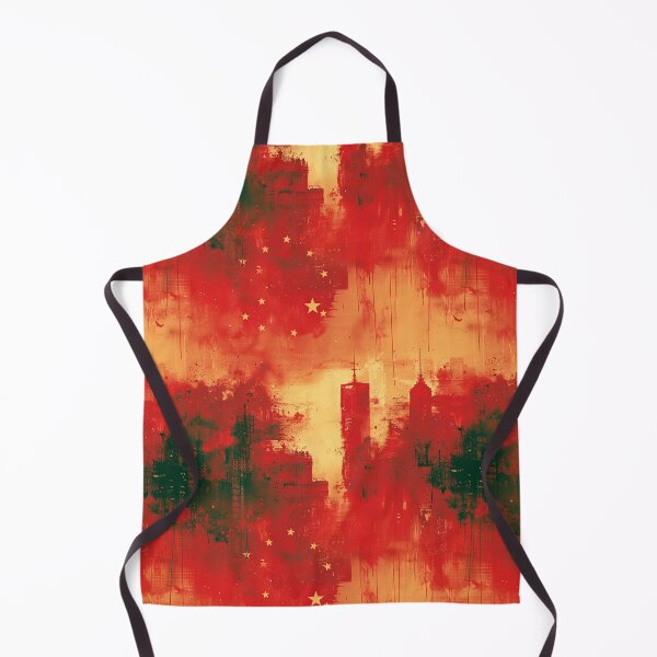 Item preview, Red City with Stars designed and sold by Rodrigo Gyodai.