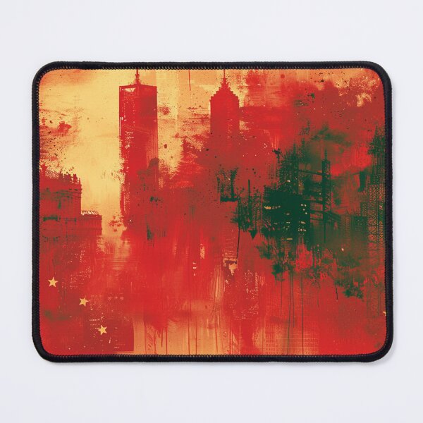 Item preview, Red City with Stars designed and sold by Rodrigo Gyodai.