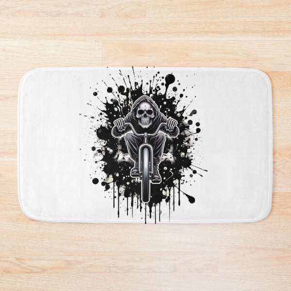Item preview, Skull on Wheels designed and sold by JrSkDesign ✅ .