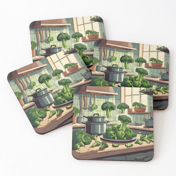 Item preview, Broccoli Bonanza in the Kitchen designed and sold by aksoyaybuke.