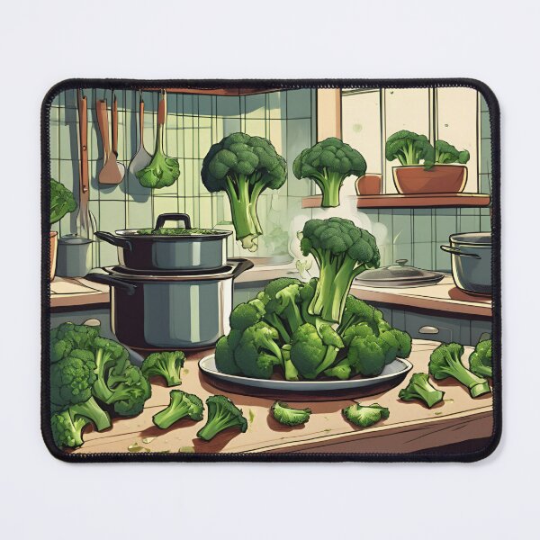Item preview, Broccoli Bonanza in the Kitchen designed and sold by aksoyaybuke.