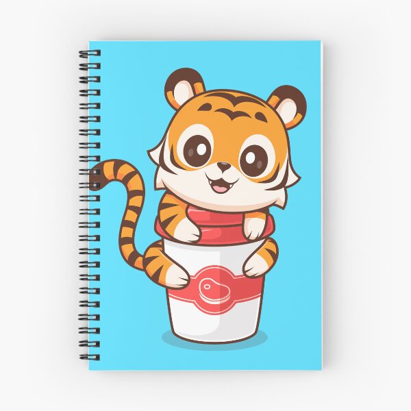 Item preview, Cute Tiger Hugging Coffee Cup Cartoon Vector Icon - Adorable Animal and Drink Illustration designed and sold by hjian8219.