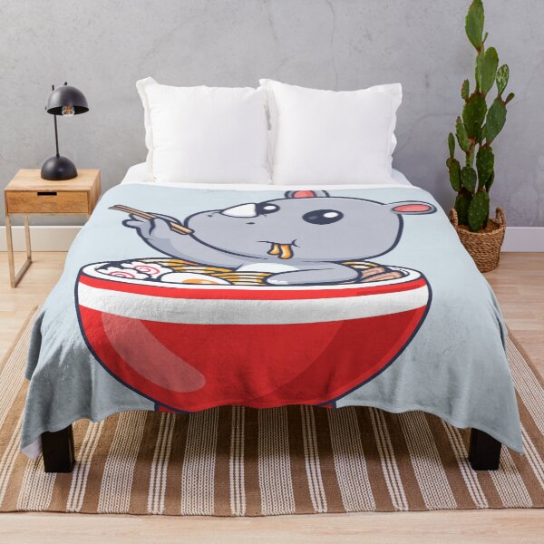 Item preview, Cute Rhino Eating Ramen Noodles with Chopsticks Cartoon Vector Icon - Playful Animal and Food Illustration designed and sold by hjian8219.