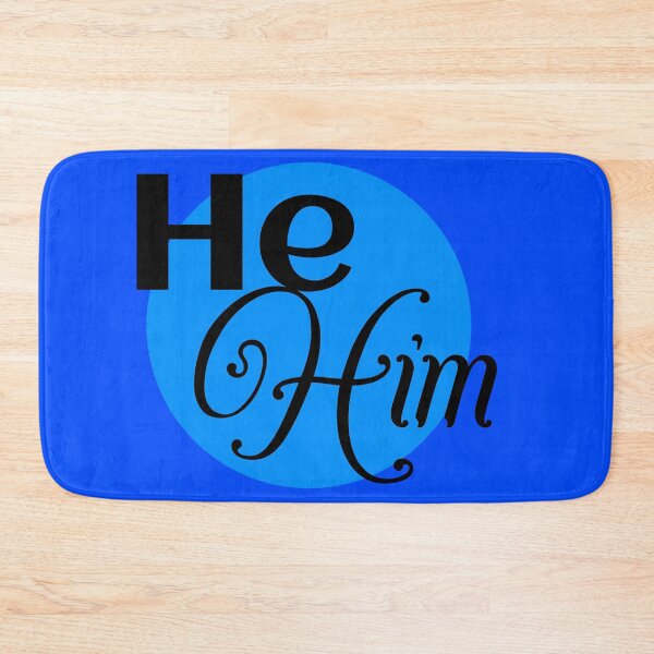 Item preview, He Him Pronouns designed and sold by Queer AF Warlock.