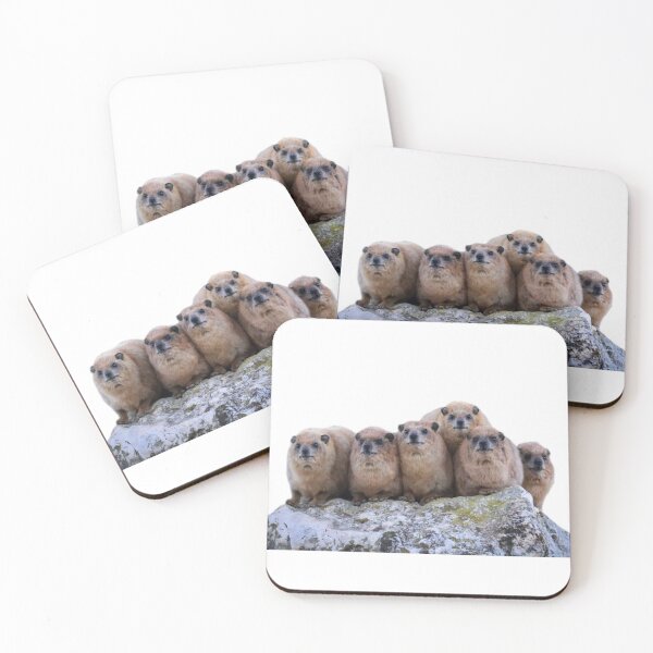 Item preview, Rock hyrax family  designed and sold by SillyLittleSnek.