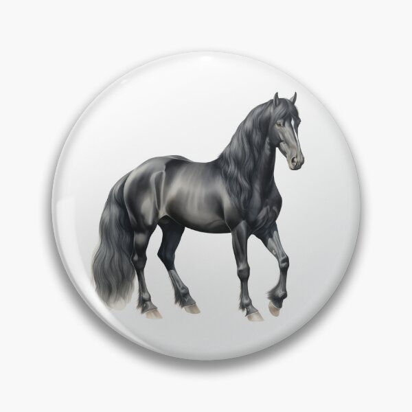 Item preview, Black Horse with Graceful Stance designed and sold by New-School-Wave.