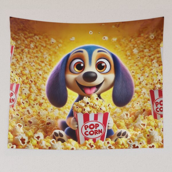 Item preview, Popcorn Delight with a Happy Labahoula designed and sold by Sillytoe.