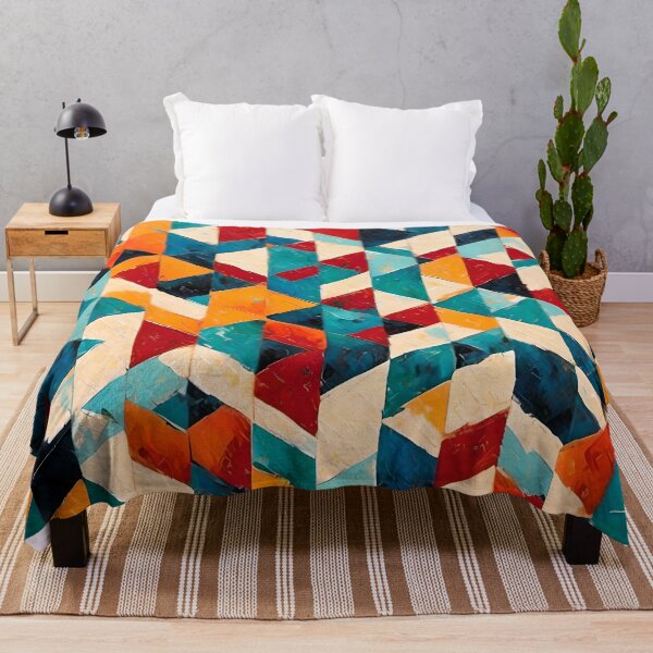 Item preview, retro checkered multicolored pattern designed and sold by Wiss2Arts.