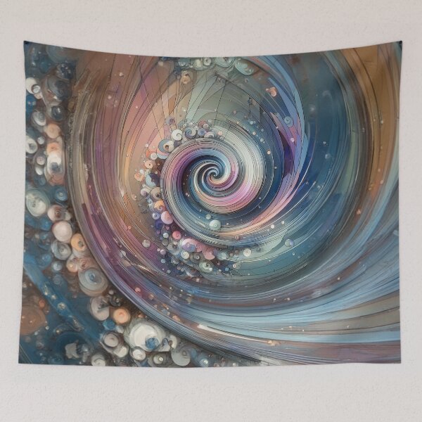Item preview, abstract worlds designed and sold by Foxlindesigns.