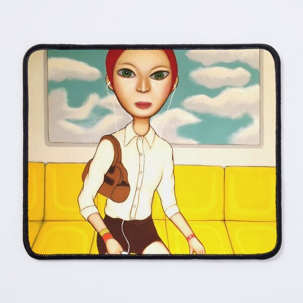 Item preview, Surreal oil paint the mundane daily commute to life with a touch of the extraordinary designed and sold by Kopiopang studio.