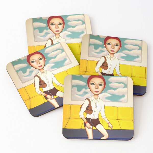 Item preview, Surreal oil paint the mundane daily commute to life with a touch of the extraordinary designed and sold by Kopiopang studio.