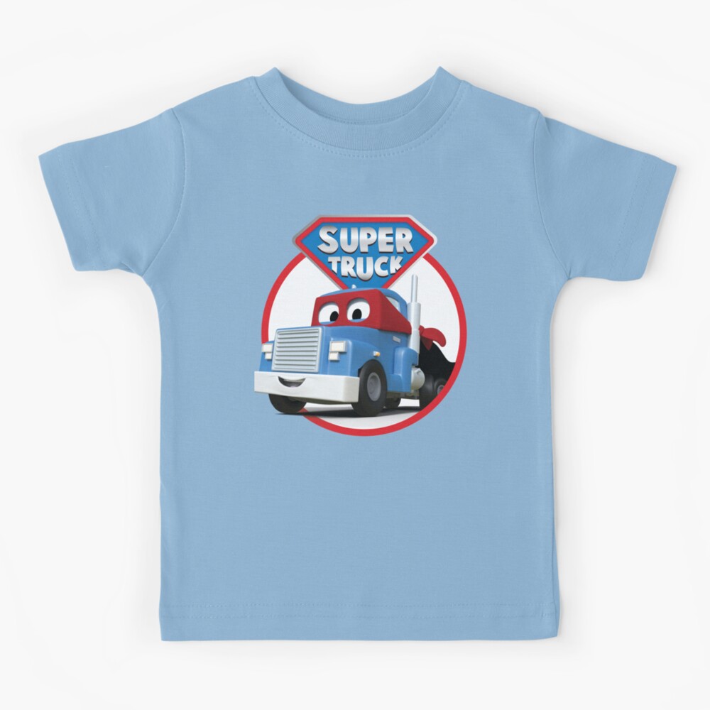 Carl the Super Truck of Car City | Kids T-Shirt