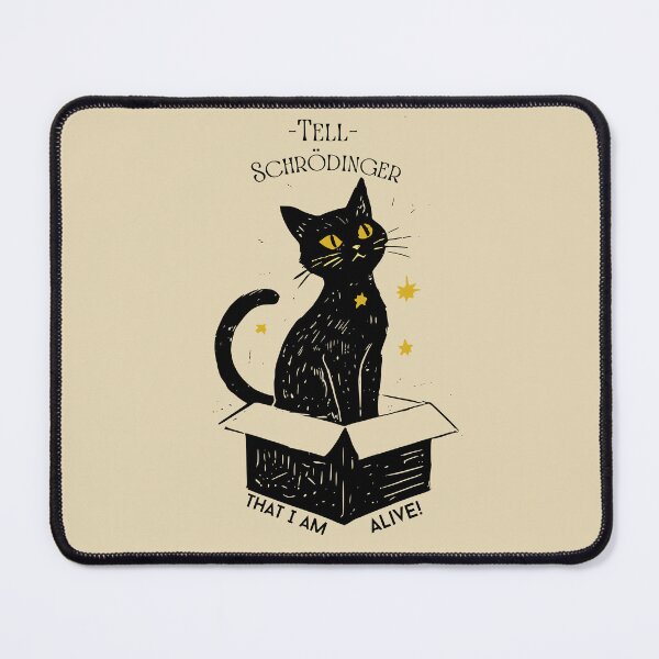 Item preview, Schrödinger cat designed and sold by Javier Narváez Solarte.