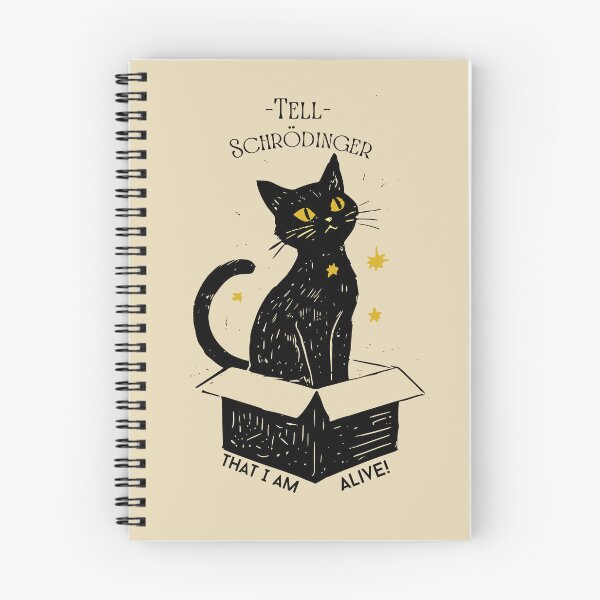 Item preview, Schrödinger cat designed and sold by Javier Narváez Solarte.
