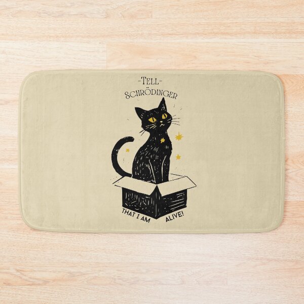 Item preview, Schrödinger cat designed and sold by Javier Narváez Solarte.