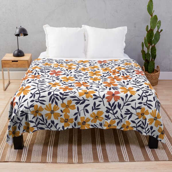Item preview, Orange Flowers designed and sold by NesaArtSpace.