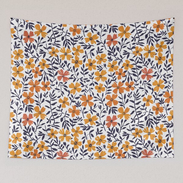 Item preview, Orange Flowers designed and sold by NesaArtSpace.