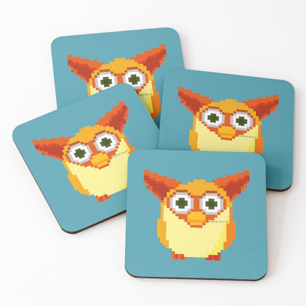 Item preview, Original Furby Pixel Art designed and sold by NewtsNovelty.
