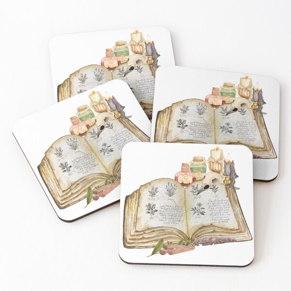 Item preview, Magical Botanical Book of Spells designed and sold by Invisible-Cult.