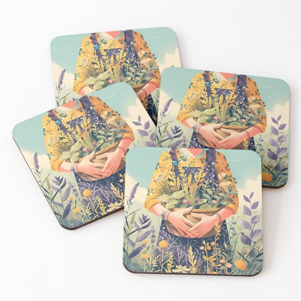 Item preview, Fresh Herbs in a Garden designed and sold by thirumalaisam.