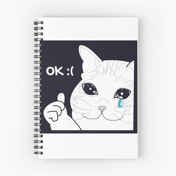 Item preview, Sad Cat meme OK :( designed and sold by Gujc.