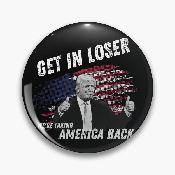 Item preview, Donald Trump Get In Loser We're Taking America Back USA Election 2024 T-Shirt, Funny Saying Trump supporters Men Women Apparel! designed and sold by Viran-Designs.