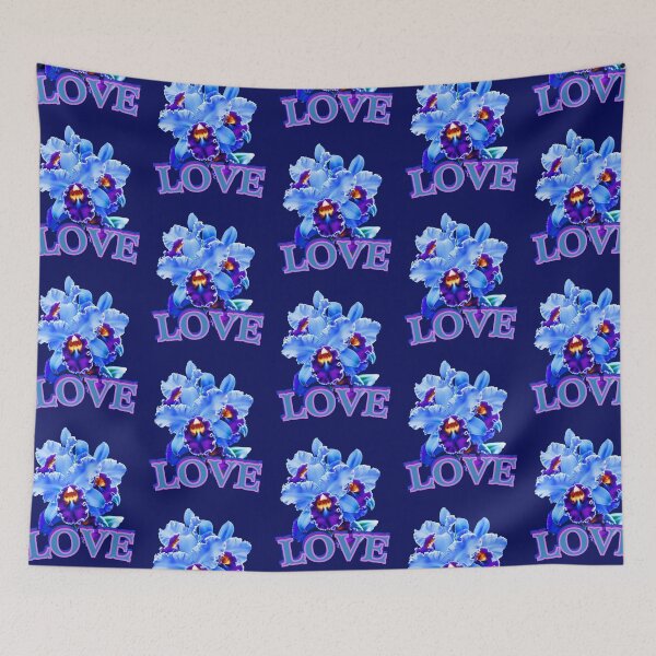 Item preview, Love (pastel floral) designed and sold by Tripp Art Studio.