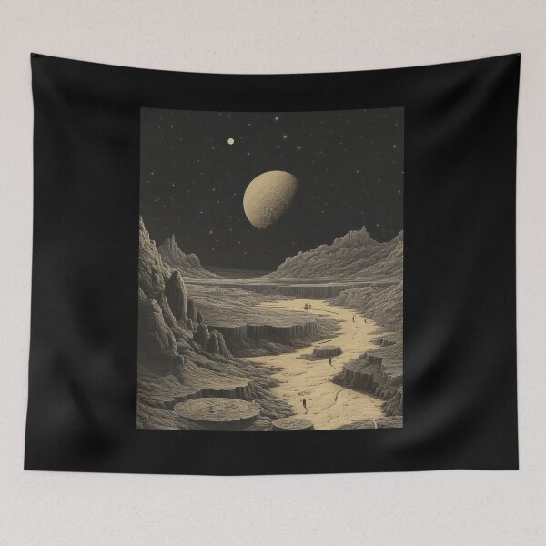Item preview, The desolate canyon of Icarus designed and sold by fractusbarnsley.