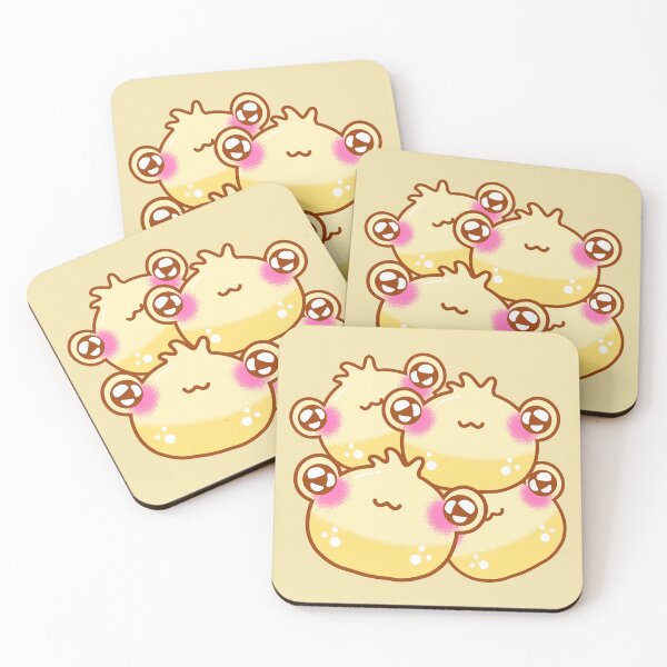 Item preview, Cute frog kawaii steamed dumpling asian food designed and sold by Quacktails.