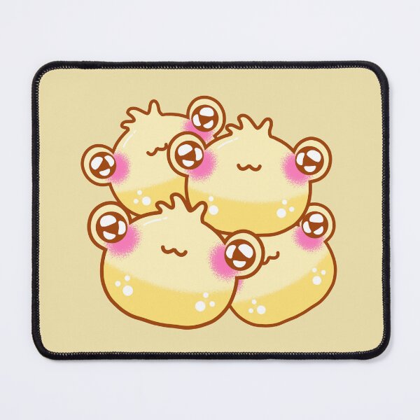 Item preview, Cute frog kawaii steamed dumpling asian food designed and sold by Quacktails.