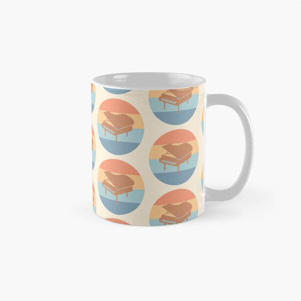 Item preview, Piano Icon Worn Pastel Retro Design designed and sold by kakarikihill.
