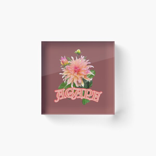 Item preview, Agape (pastel floral) designed and sold by Tripp Art Studio.