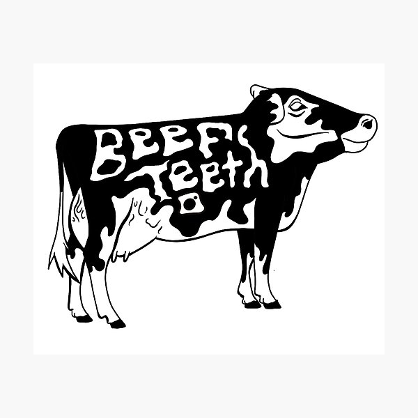 Item preview, Beefy Cow designed and sold by BeefTeethArt.
