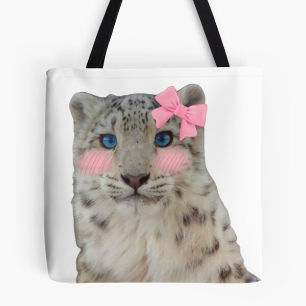 Item preview, Cute girly snow leopard designed and sold by SillyLittleSnek.