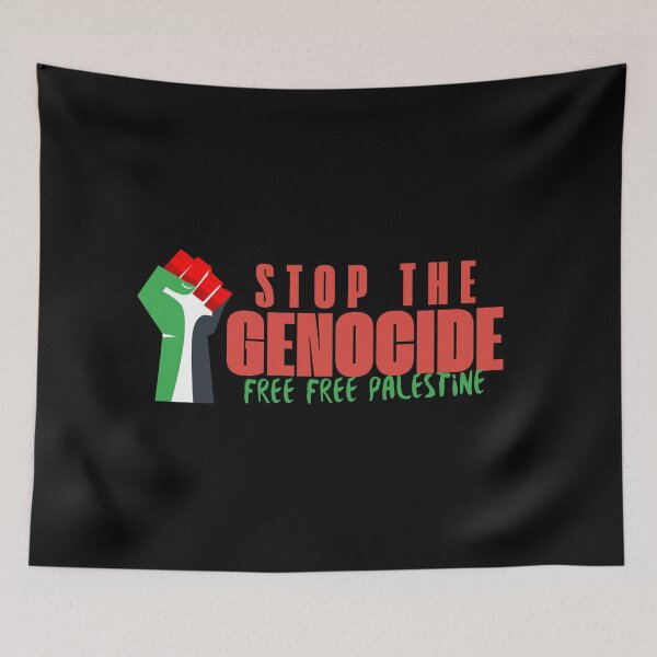 Item preview, Stop The Genocide designed and sold by KapowStickers.
