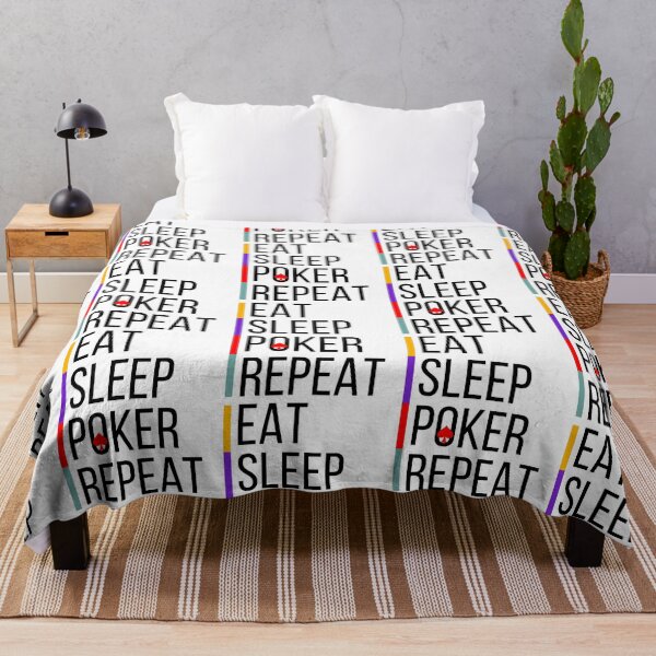 Item preview, Eat Sleep Poker Repeat designed and sold by RheaRealm.
