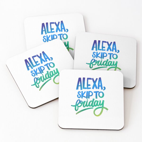 Item preview, Alexa, salta al viernes azul. designed and sold by Ninidesignss.