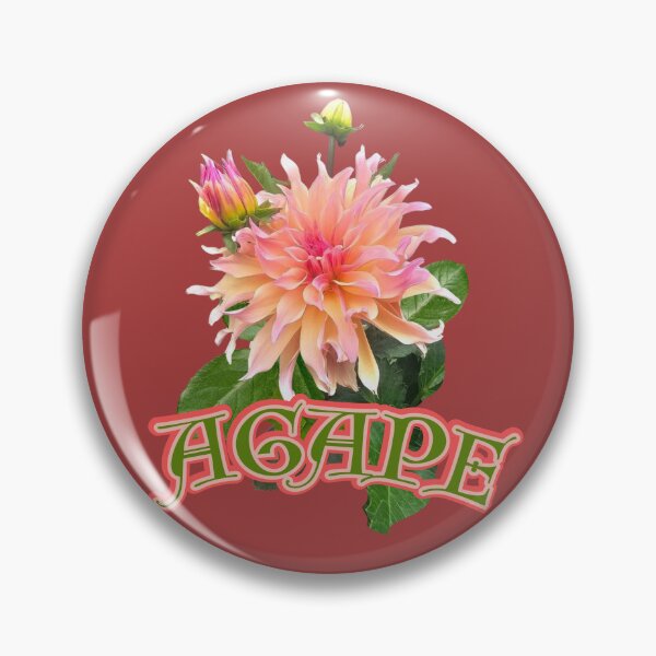 Item preview, Agape (pastel floral 2) designed and sold by Tripp Art Studio.