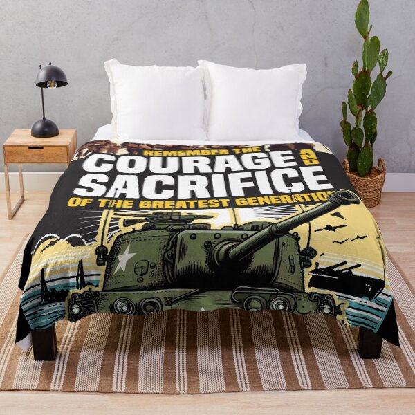 Item preview, Remember The Courage And Sacrifice Of The Greatest Generation 2 - Patriotic designed and sold by Vector-Artist.