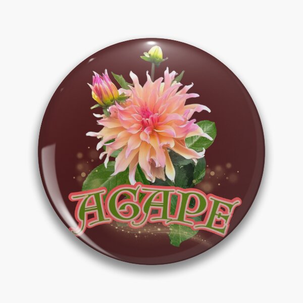 Item preview, Agape (pastel floral 3) designed and sold by Tripp Art Studio.