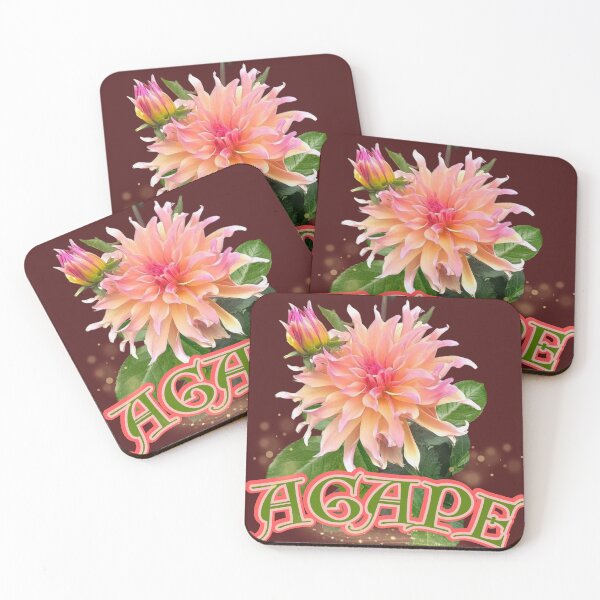 Item preview, Agape (pastel floral 3) designed and sold by Tripp Art Studio.