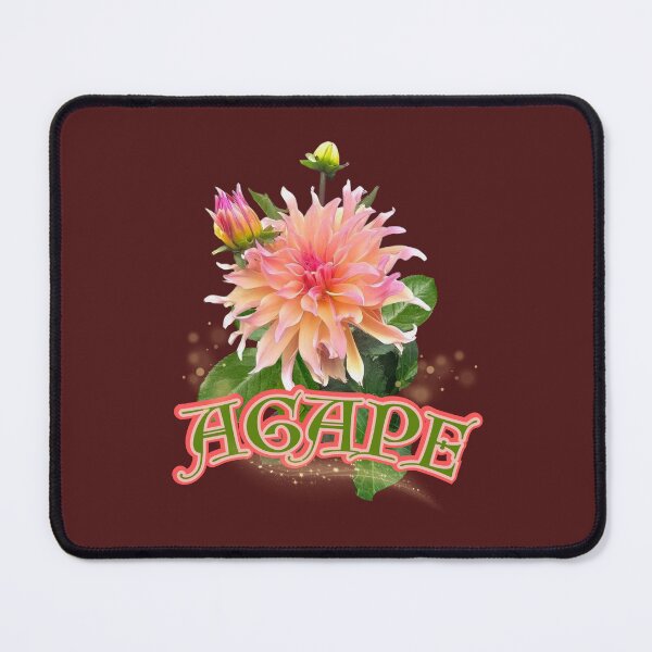 Item preview, Agape (pastel floral 3) designed and sold by Tripp Art Studio.
