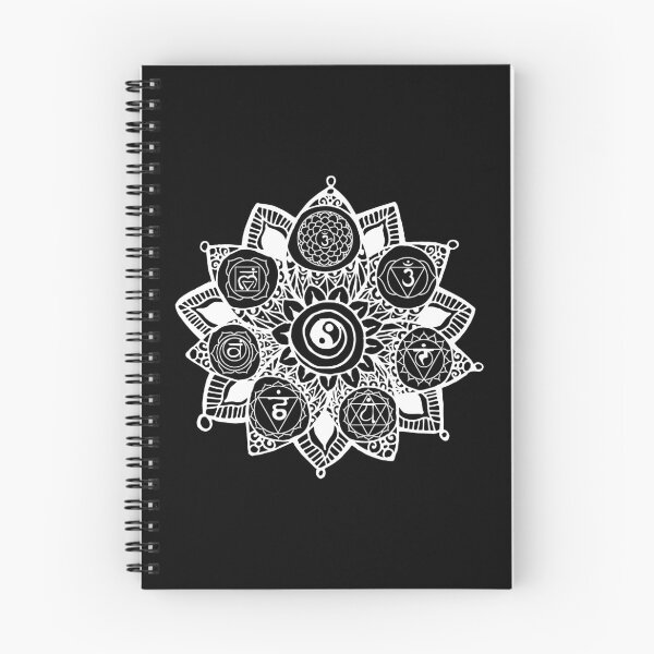 Item preview, Sacred Geometry, lotus with yoga chakras pictogram and hieroglyph designed and sold by Numbers-Art.