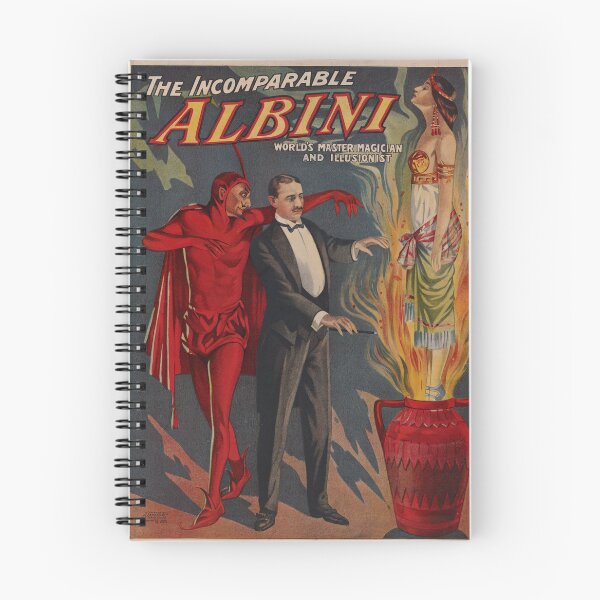 Item preview, Albini Vintage Magic Poster designed and sold by seaplain.