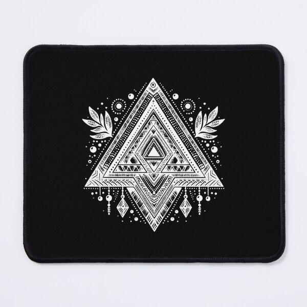 Item preview, Sacred Geometry, Nature's Triangle, of Leaves, Leaf Mandala designed and sold by Numbers-Art.