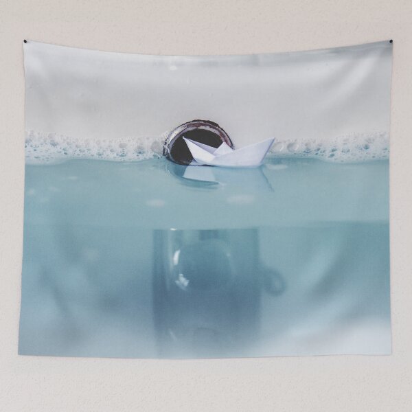 Item preview, Paper Boat in a sink designed and sold by Swen Brandy.